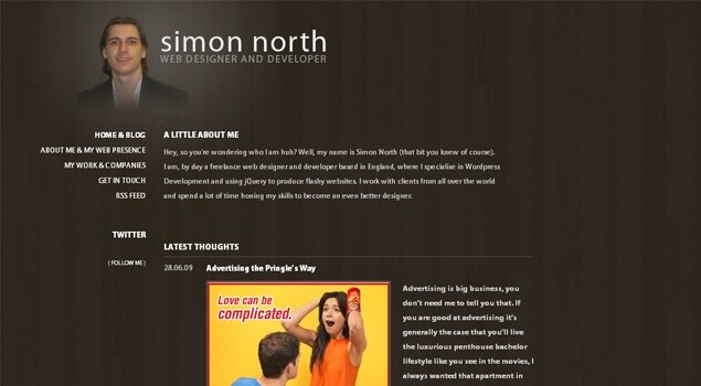 Simnor - Freelance web designer and coder from Huddersfield