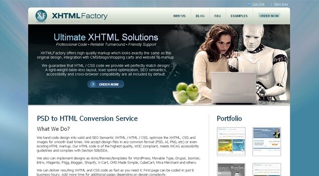 XHTML Factory