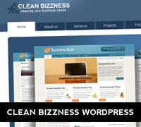 Permanent Link to: Clean Bizzness WordPress Theme : Free Giveaways