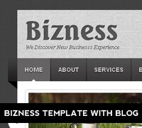Permanent Link to: Bizness Template with Blog