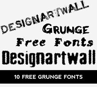 Permanent Link to: 10 Free Grunge Fonts