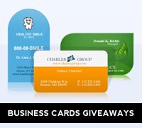 Permanent Link to: Die Cut Business Cards : Free Giveaways
